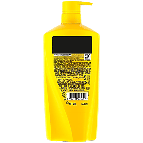 Sunsilk Flowy Silk Smooth Shampoo, 650 ml Ultimate Silk Touch, With Amino Silk Complex 3%
