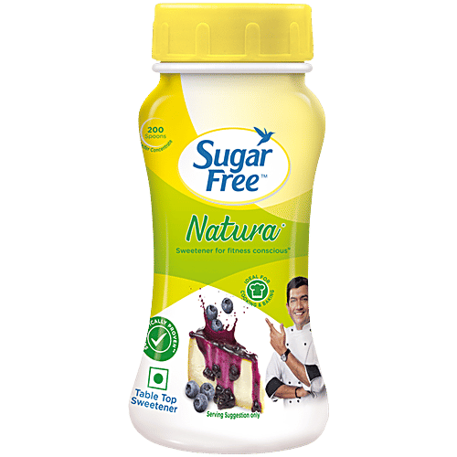 Sugar Free Natura Sweetener - Zero Calories, 100 g Jar Safe, Scientifically Proven & Tested