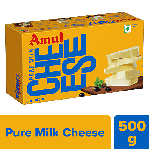 Buy Amul Processed Cheese Block 500 gm Online at Best Price. of Rs 288 bigbasket