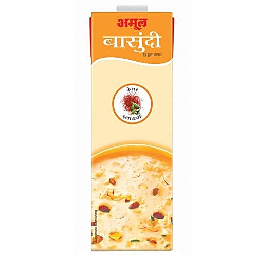Amul Basundi, 1 L Carton No Preservatives Added