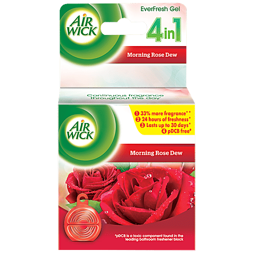 Air wick Everfresh Morning Rose Dew Gel Blocks, 50 g  