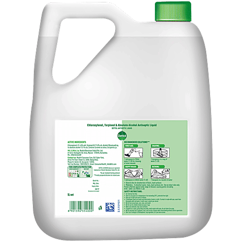 Dettol Antiseptic Liquid, 5 L  
