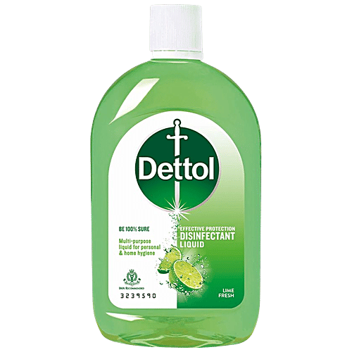 Buy Dettol Disinfectant Hygiene Liquid Multi Use Lime Fresh 500 Ml