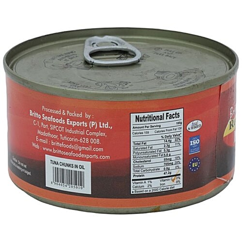 Britte  Tuna - Chunks, 185 g Tin 