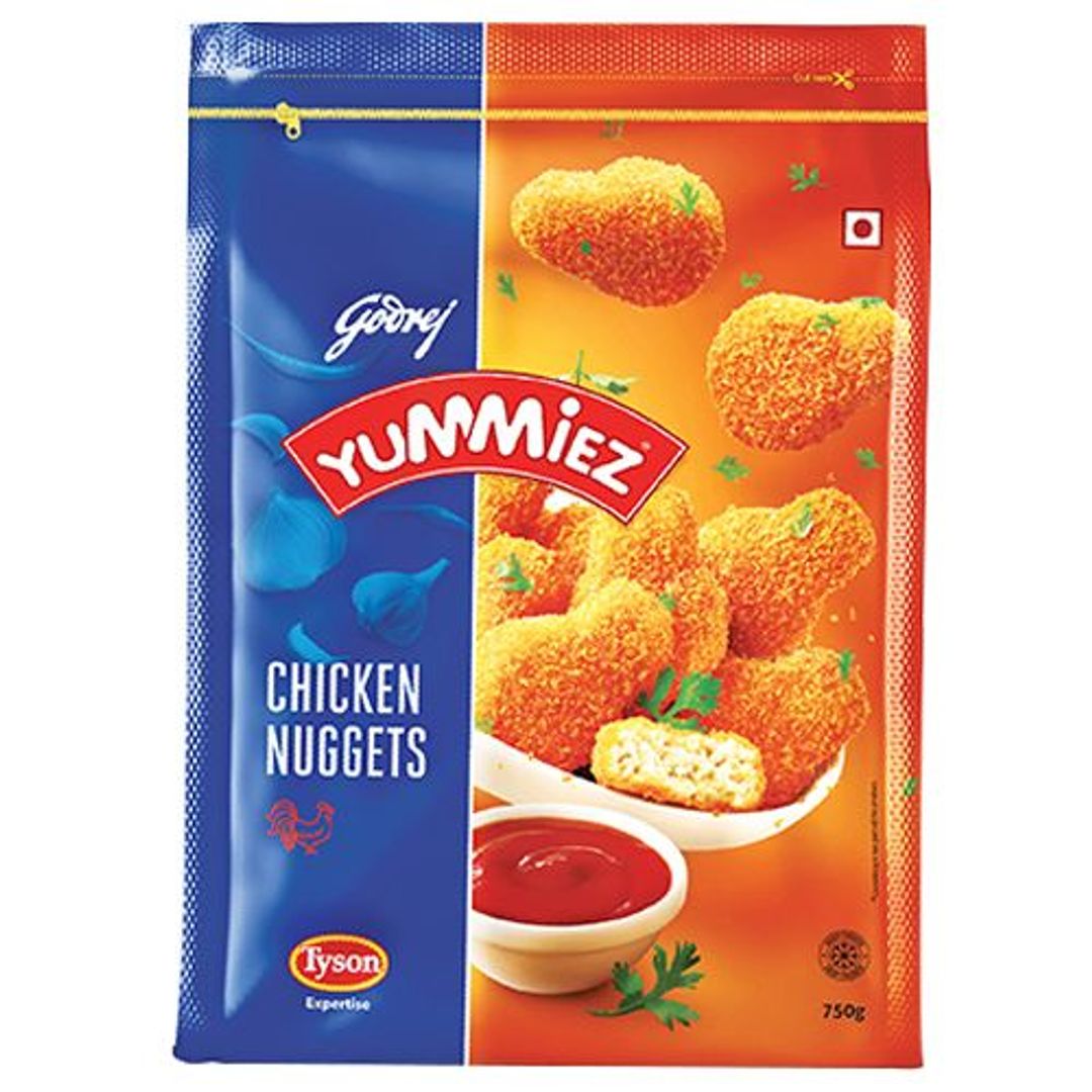 Godrej Yummiez Yummiez Nuggets - Chicken, 750 g Pouch