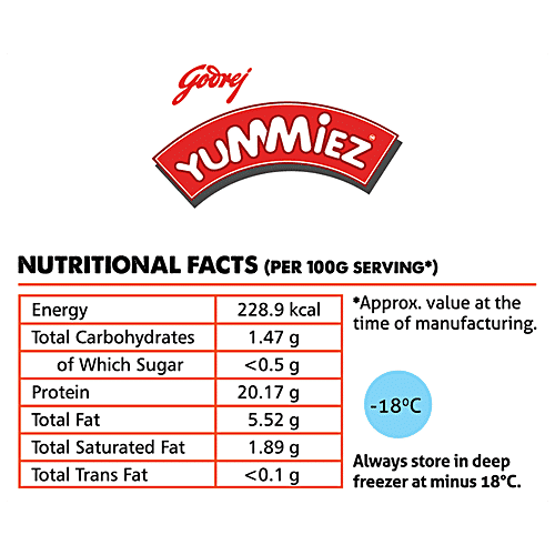 Yummiez Lasooni Tikka - Chicken, 275 g Pouch 