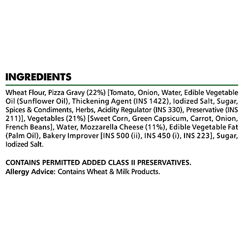 Yummiez Pizza Pockets - Veg, 340 g  