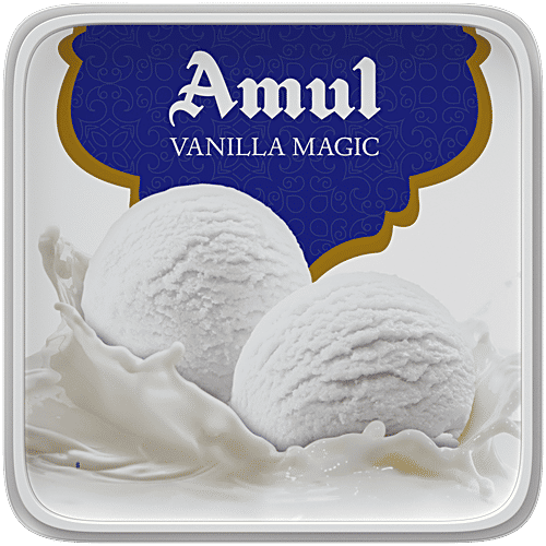 Amul Ice Cream - Vanilla Magic, 1 L Tub 