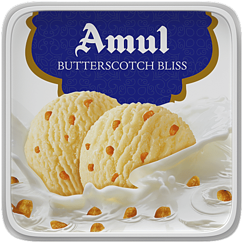 Amul Ice Cream - Butterscotch Bliss, 1 L Tub 