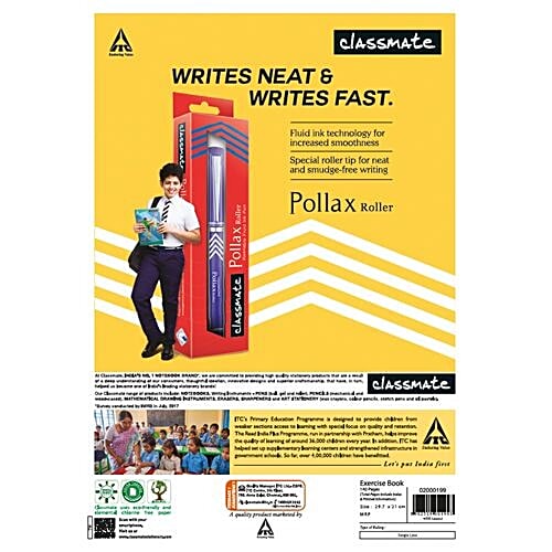 Buy Classmate Notebook A4 Single Line Ruled 140 Pages Online At Best