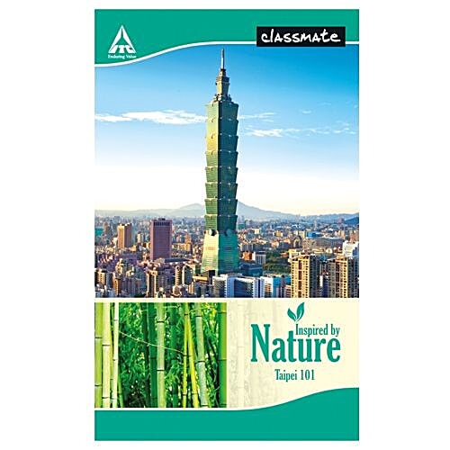Classmate Notebook - Unruled, Long, 92 Pages  