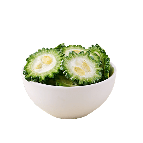 fresho! Bitter Gourd - Sliced, 200 g  CFTRI Nutri-Lock