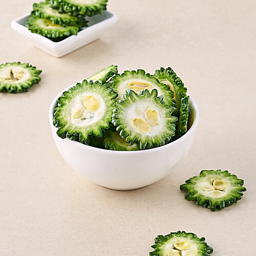 fresho! Bitter Gourd - Sliced, 200 g  CFTRI Nutri-Lock