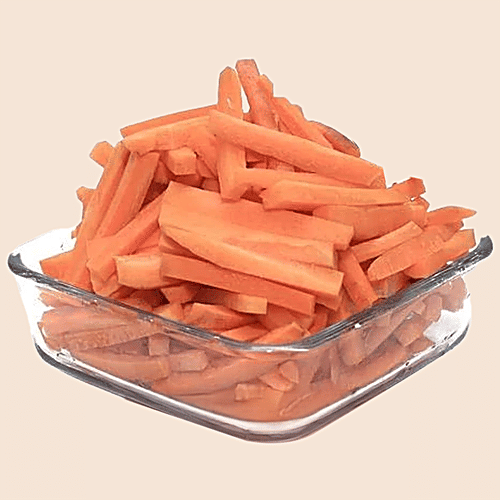 fresho! Carrots - Julienne, 200 g  CFTRI Nutri-Lock