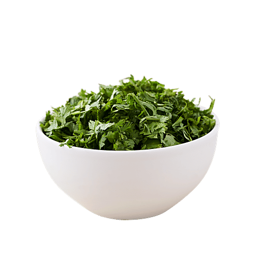 fresho! Coriander Leaves - Chopped, 100 g  CFTRI Nutri-Lock