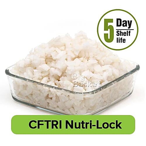 Fresho Banana Stem - Diced, 200 g  