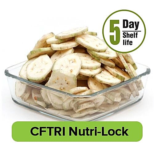 Fresho Banana - Raw, Sliced, 200 g  