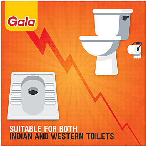 Gala Toilex - Cleaner Home Everyday, 1 pc  Elastic Bristles to Reach Corners Easily