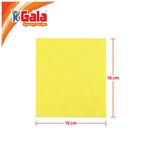 Gala Sponge Wipe -  Kitchen Cleaner, 1 pc  Super Absorbent