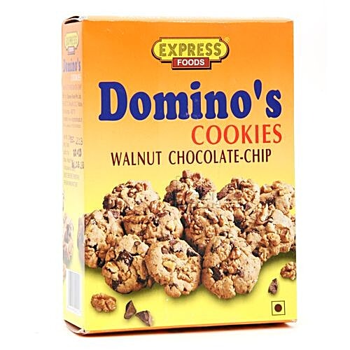 Express Foods Domino's Cookies - Walnut Chocolate-Chip, 200 g Carton 