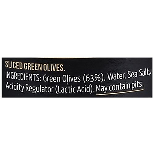 Fragata Spanish Olives Sliced Green - Ideal For Pizzas & Salads, 450 g Bottle Gluten-Free