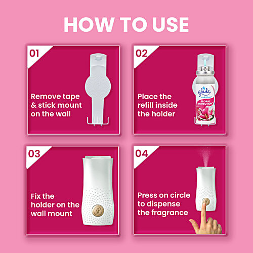 Buy Glade Air Freshener Touch Fresh Floral Perfection 12 Ml Online at