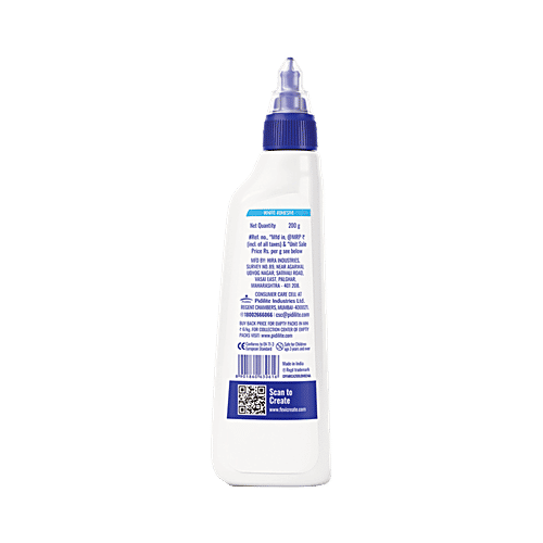 Fevicol MR General Purpose Adhesive, 200 g MR Adhesive For Arts, Crafts, Homes & Offices, Quick-Drying Formula, Mess Free Nozzle, Pen Like Grip