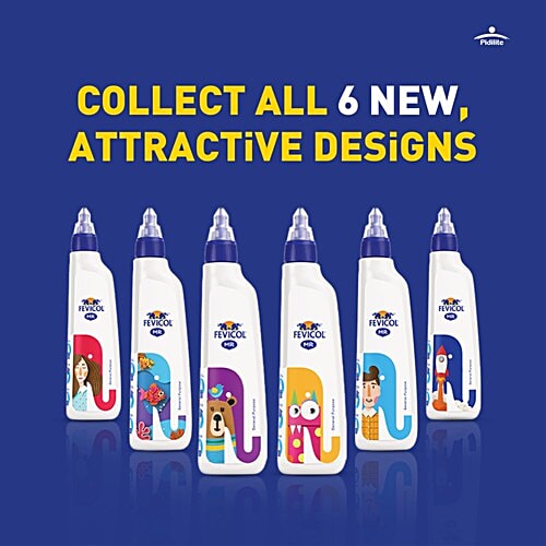 Fevicol MR General Purpose Adhesive, 200 g MR Adhesive For Arts, Crafts, Homes & Offices, Quick-Drying Formula, Mess Free Nozzle, Pen Like Grip