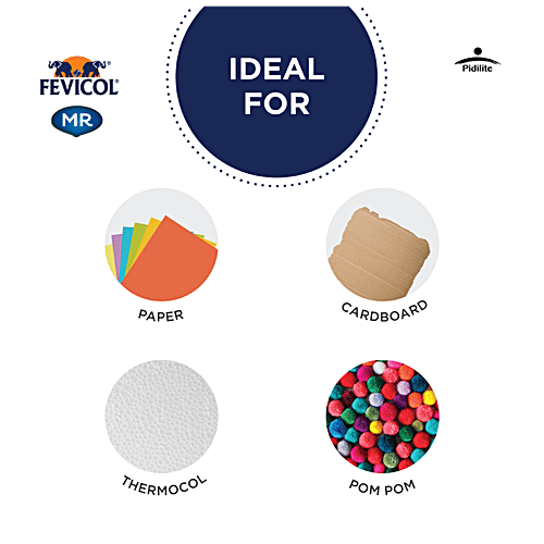 Pidilite Fevicol MR White Glue For Art & Craft, 105 g  