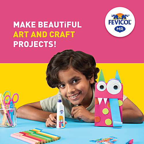 Pidilite Fevicol MR White Glue For Art & Craft, 45 g  