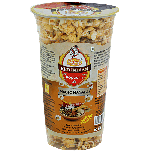 Red indian Popcorn - Magic Masala, 30 g Pouch Good Source Of Protein