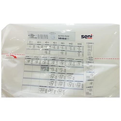 Seni Adult Pull Ups - Active Normal Breathable, Medium, 10 pcs  