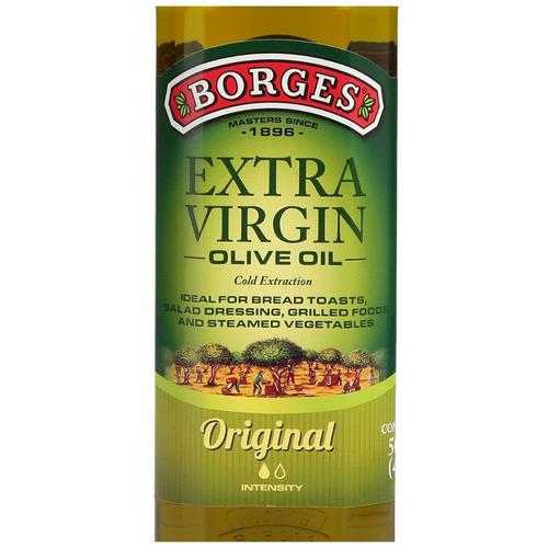 BORGES Original Extra Virgin Olive Oil, 500 ml Bottle Zero Trans Fat, Zero Cholesterol