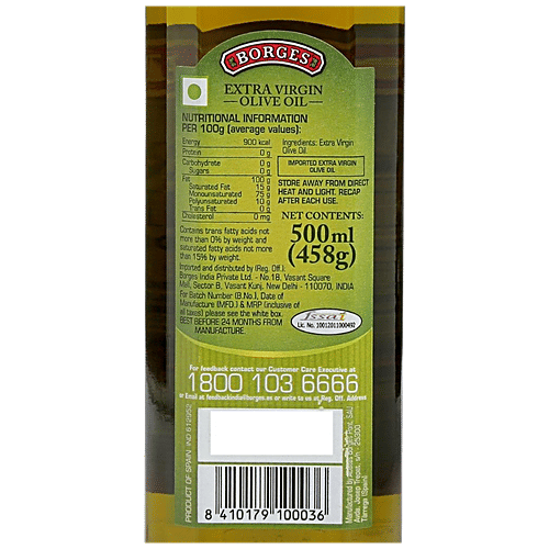 Borges Extra Virgin Olive Oil - Original, 500 ml Bottle