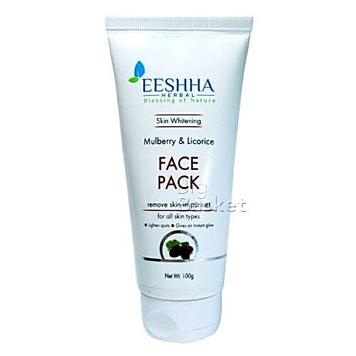 Buy Eeshha Face Pack Mulberry Licorice Online at Best Price of Rs