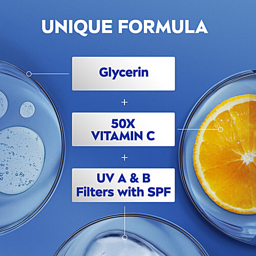 Nivea Natural Glow Cell Repair Body Lotion - SPF 15, 200 ml  