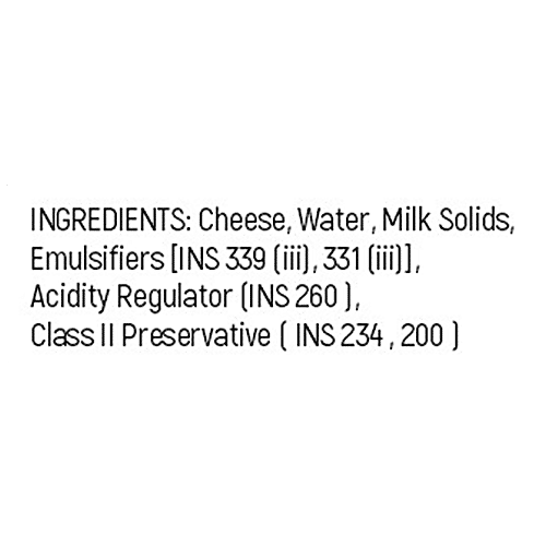 Milky Mist Premium Cheese Spread - Plain, 180 g Cup 