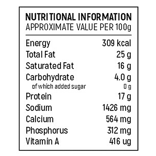 Milky Mist Premium Cheese Spread - Plain, 180 g Cup 