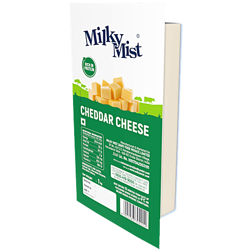 Buy Milky Mist Cheddar Cheese 1 Kg Pouch Online At Best Price of Rs 600