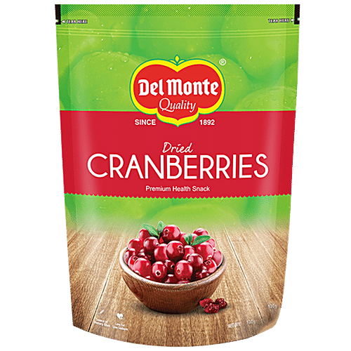 Buy Del Monte Premium Dried Cranberries 130 Gm Online At Best Price of