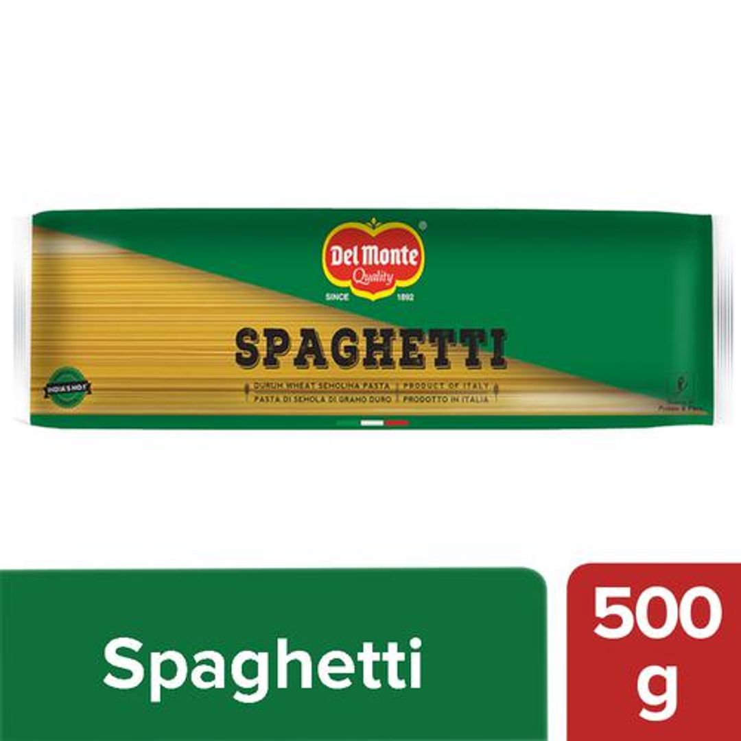 Del Monte  Durum Wheat Pasta - Spaghetti, 500 g 
