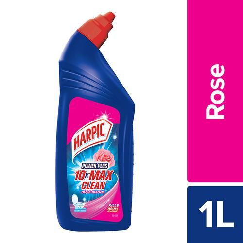 Harpic Disinfectant Toilet Cleaner Liquid, Rose, 1 L  