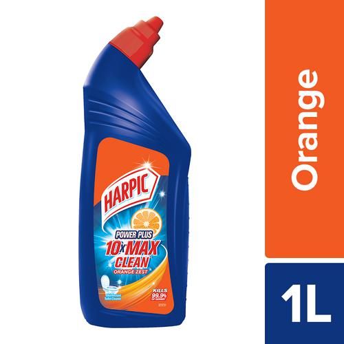 Harpic Disinfectant Toilet Cleaner Liquid, Orange, 1 L  
