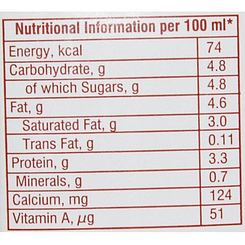 Nandini GoodLife Gold Homogenised & UHT Sterilized Standardised Milk, 1 L Carton 4.5% Fat