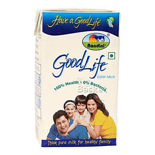 Nandini GoodLife Cow Milk, 1 L Carton 