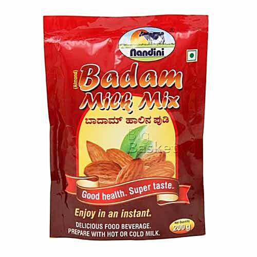 Nandini Mix - Badam Milk, 200 g Pouch 