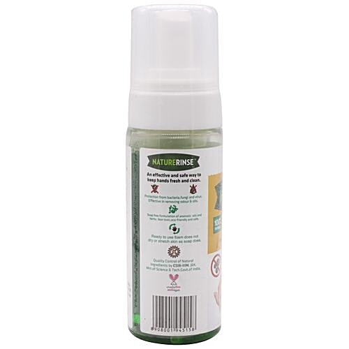 Buy Strategi Naturerinse Herbal Foam Handwash 150 Ml Bottle Online At