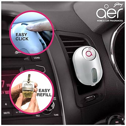 Buy Godrej Aer Click Gel Car Freshener Petal Crush Pink 9 Ml Online at