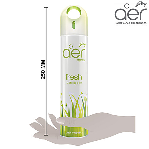 Godrej aer Home Air Freshener Spray - Fresh Lush Green, 240 ml  