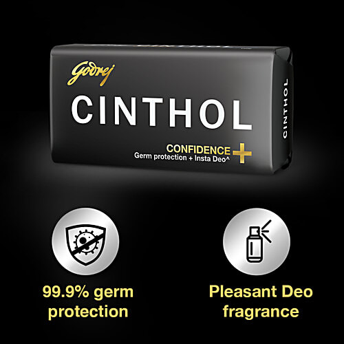 Buy Cinthol Bathing Soap Confidence 125 Gm Carton Online At Best Price